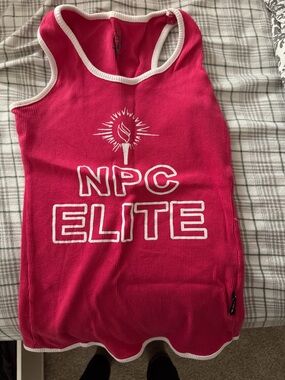 NPC Elite Pink Tank Top